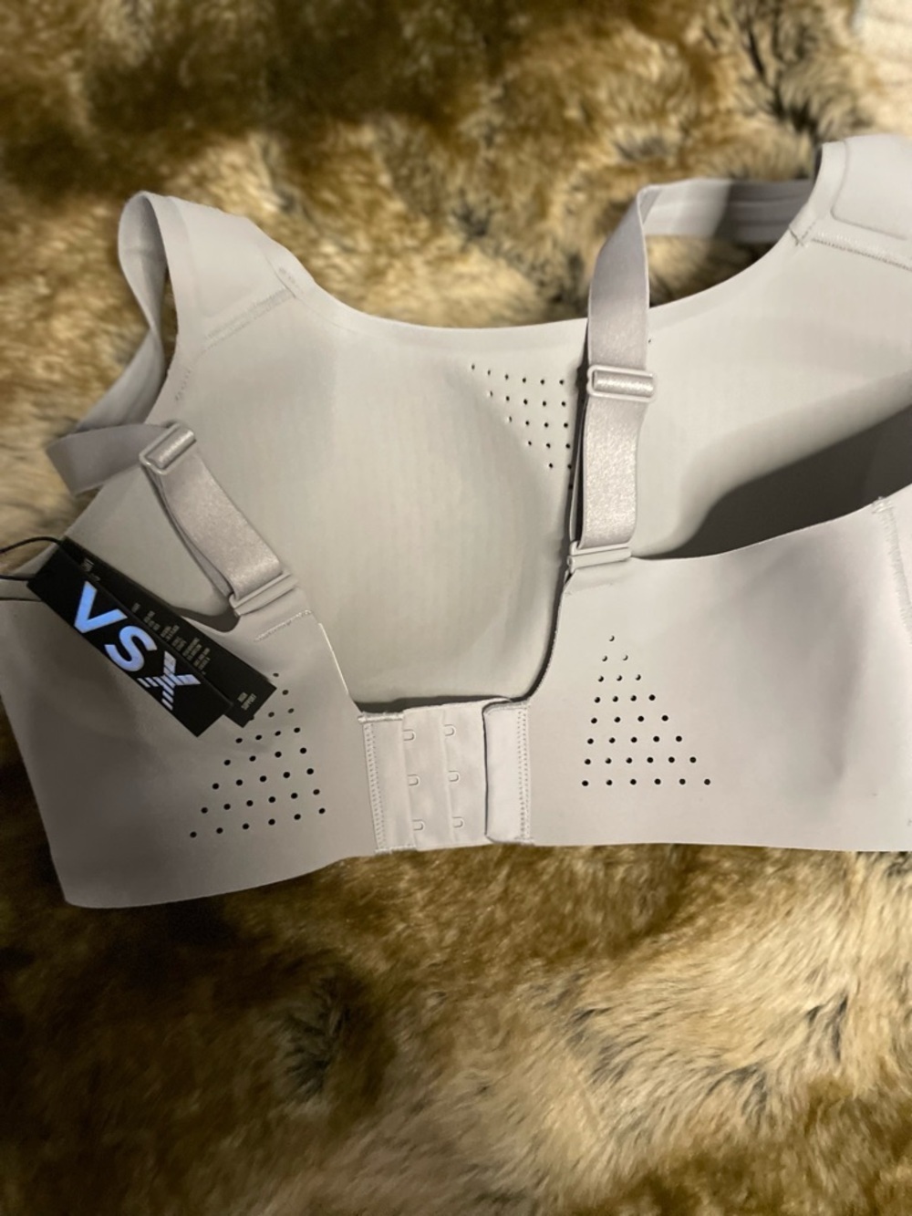 VSX Sports Bra in Light Gray - Picture 4 of 4